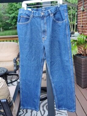 George Men's Dark Blue Relaxed Jeans